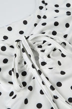 Polka Dot A-Line Cami Mini Dress image 3
