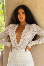 Sexy Lace Cutout Bodycon Maxi Dress image 5