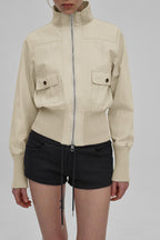 Utility Belted Zip Pocket Jacket image 8