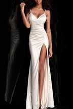 Spaghetti Strap Layered Formal Dress image 3