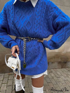 Cozy Simple Knit Sweater image 1