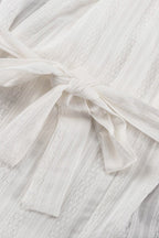 Elegant Tie Loose Shorts Two Piece Set image 7
