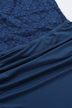 Lace Insert Sleeveless Bodycon Maxi Dress image 8