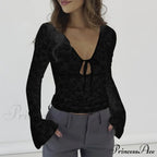 CALLIE Elegant LACE BLOUSE image 9