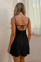 Cami Backless Tie Elegant Bodycon Mini Dress image 4
