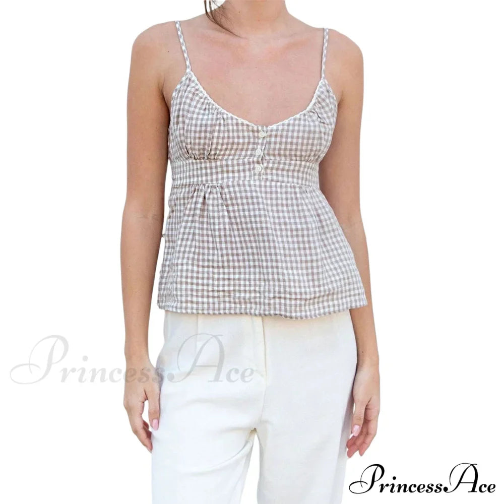 Cami Elegant Buttoned Top image 2