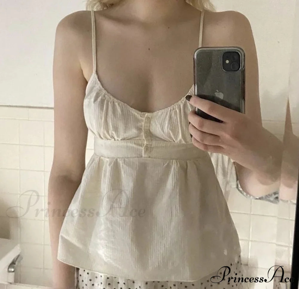 Cami Elegant Buttoned Top image 6