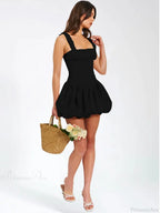 Camisole Pleated Zipper Mini Dress image 5