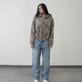 Camo Zipper Streetwear Hoodie image 1