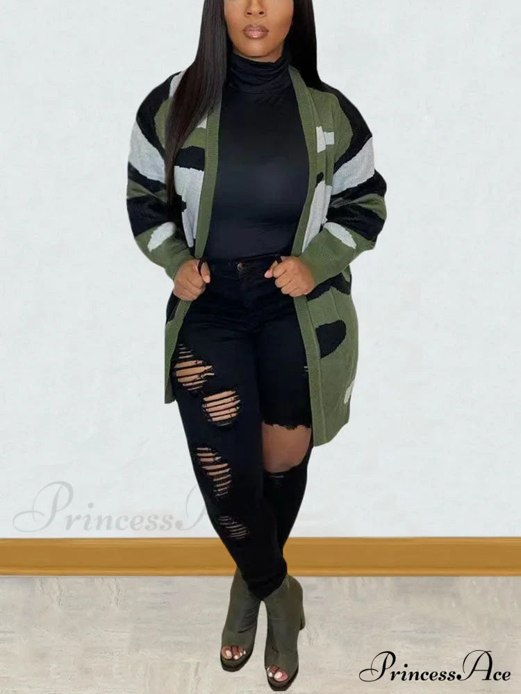 Camouflage Active Cardigan image 5