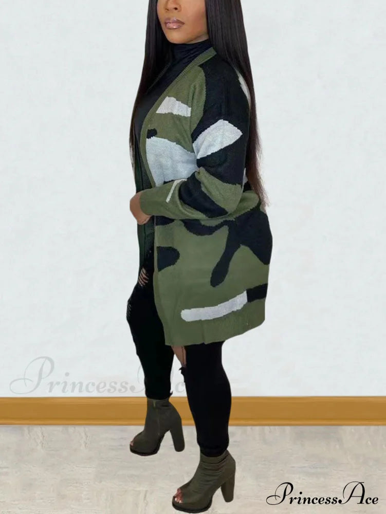 Camouflage Active Cardigan image 6