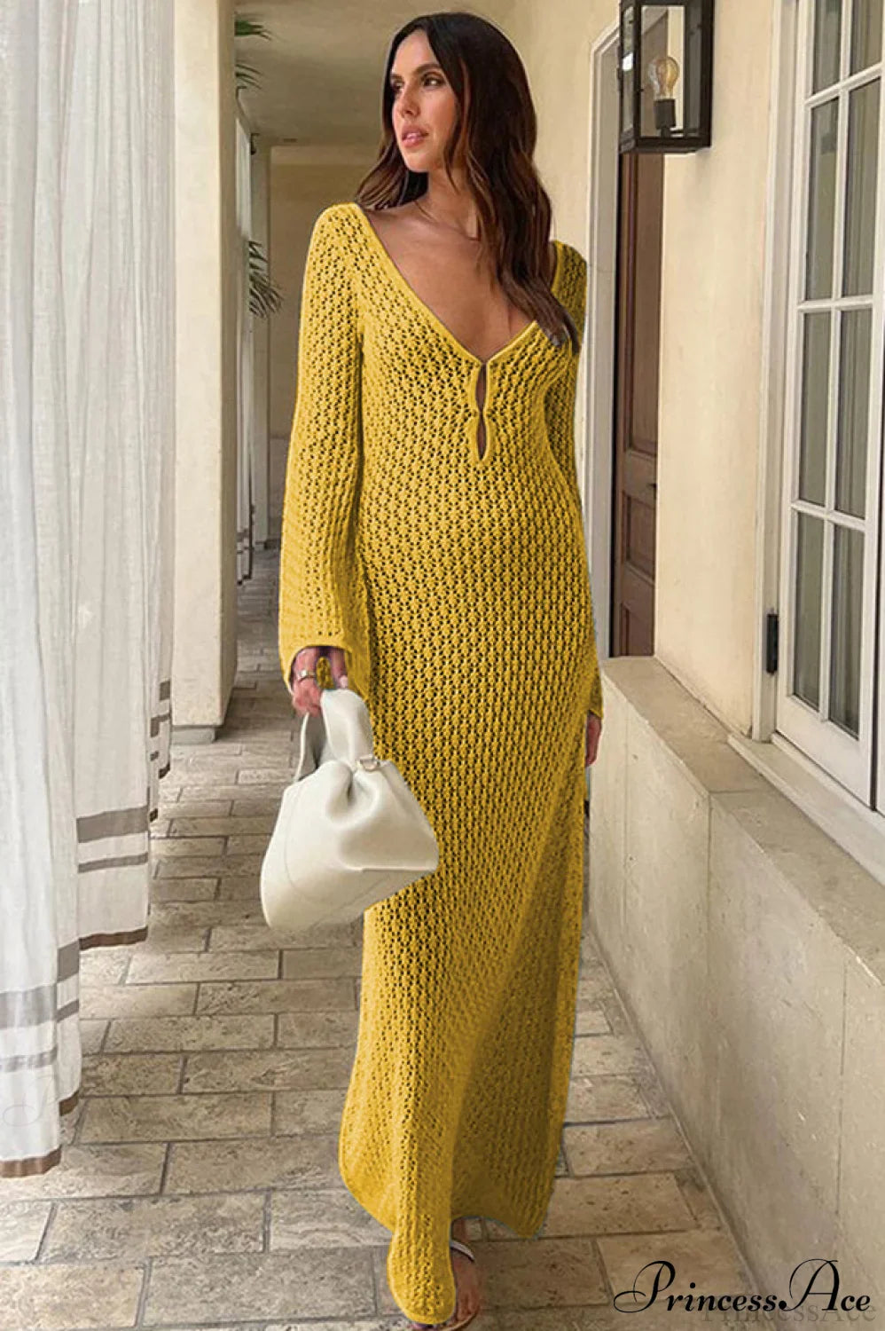 Caprice Elegant Maxi Dress image 11