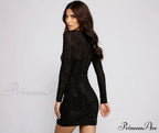 Capture The Spotlight Charming Heat Stone Mini Dress image 2