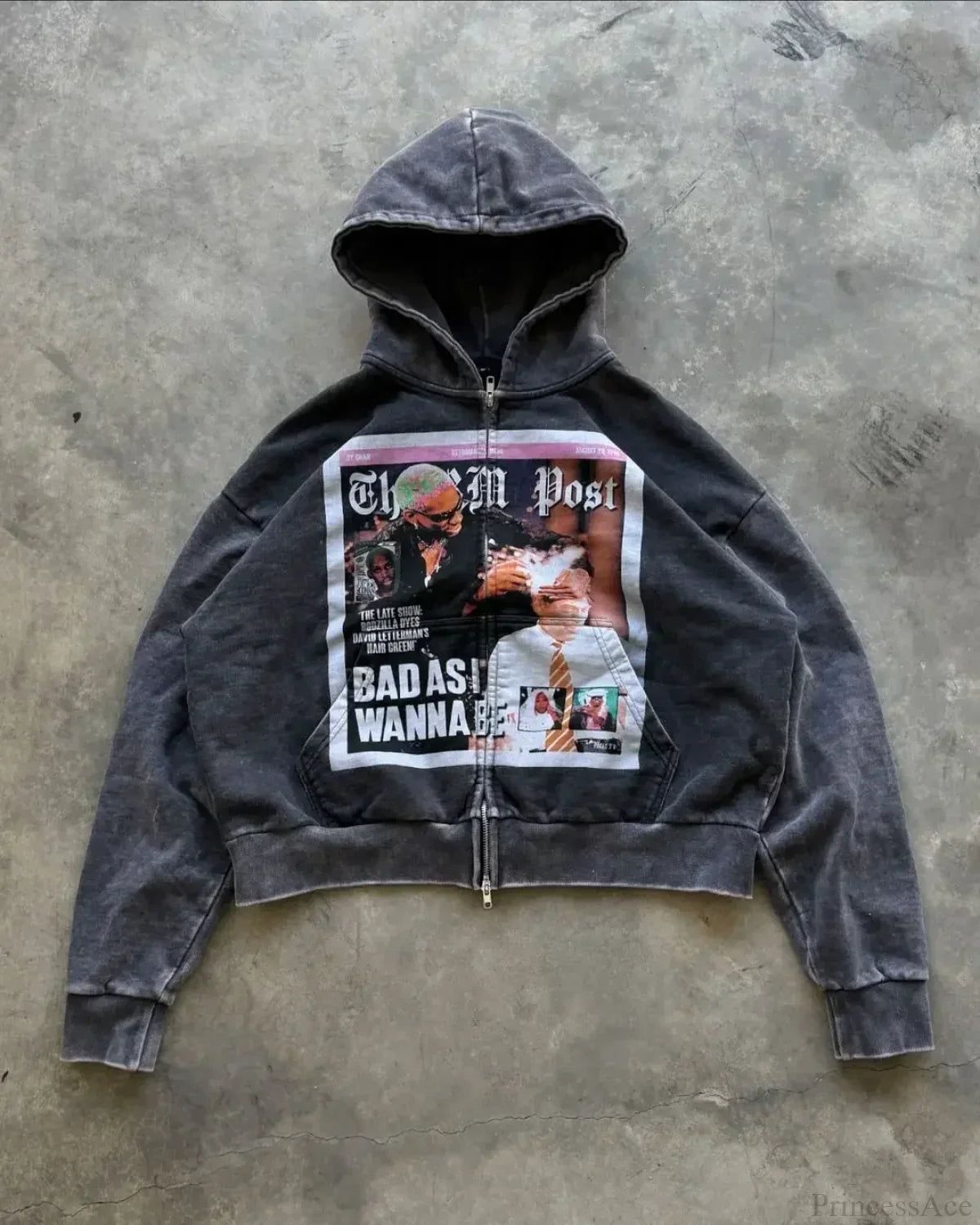 Cardigan Hooded Hoodie image 1