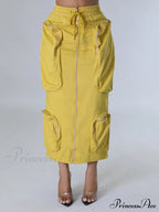 Cargo Pocket Graceful Micro Mini Skirt image 11