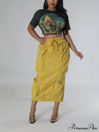 Cargo Pocket Graceful Micro Mini Skirt image 9
