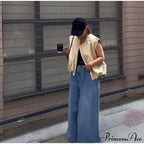 Cargo Pocket Stylish Drawstring Waistcoat image 27