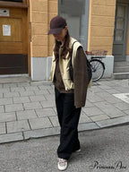 Cargo Pocket Stylish Drawstring Waistcoat image 4