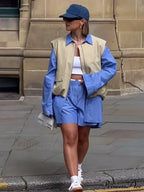 Cargo Pocket Stylish Drawstring Waistcoat image 7