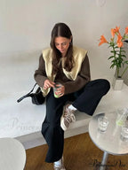 Cargo Pocket Stylish Drawstring Waistcoat image 5