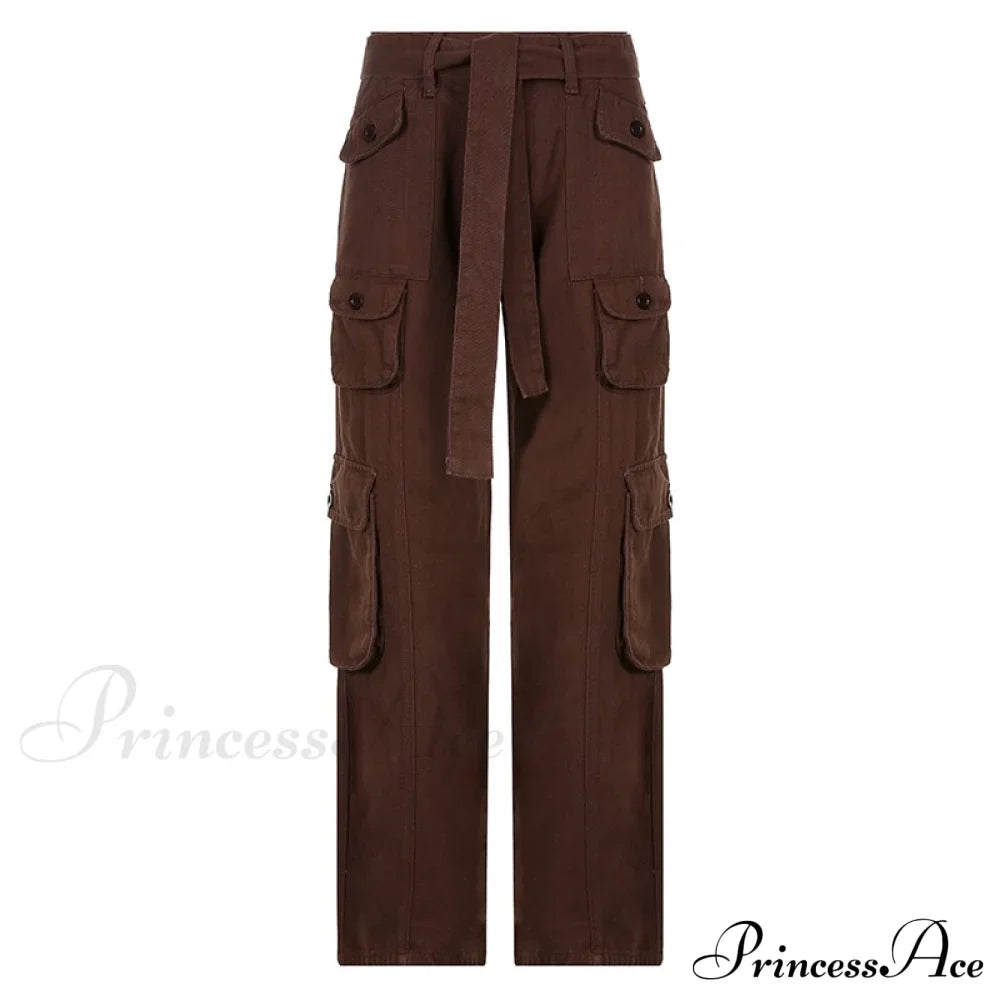 Cargo Streetwear Mom Pants Baggy Low Leg Waist 90s Denim Vintage Wide Jeans Trousers Trendy Korean Grunge Hippie Outfits image 7
