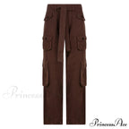 Cargo Streetwear Mom Pants Baggy Low Leg Waist 90s Denim Vintage Wide Jeans Trousers Trendy Korean Grunge Hippie Outfits image 7