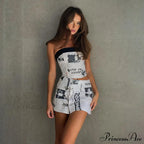 Carla Corset and Charming Safety Mini skirt Set image 1
