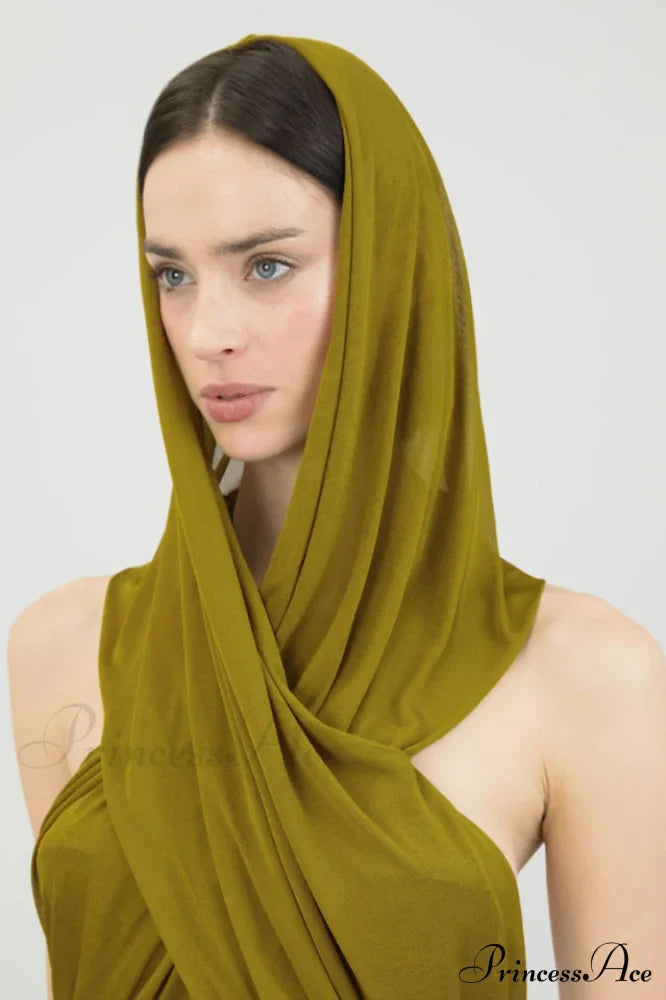 Carleigh Ruche Maxi Charming Dress With Headscarf image 22