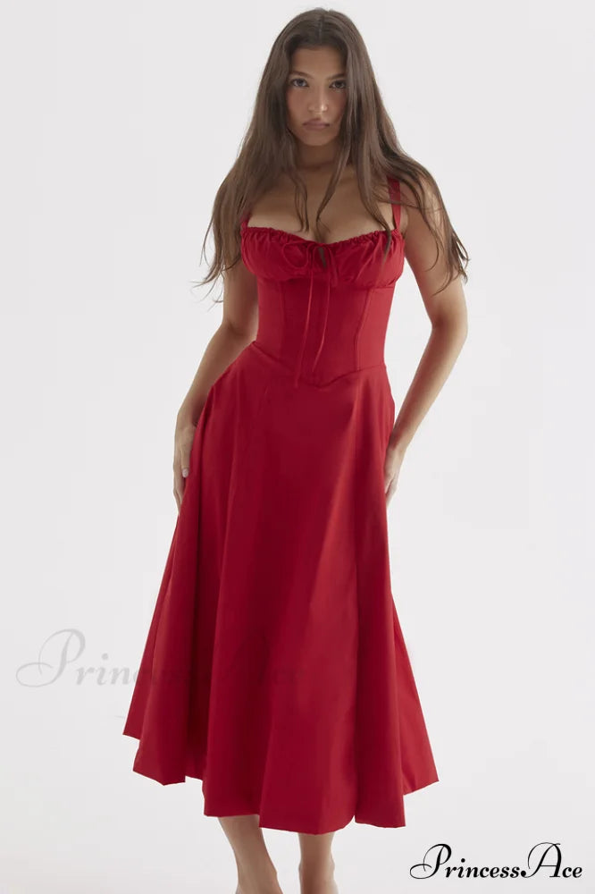 Carmen Elegant Bustier Dress image 19