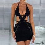 CARRIE Elegant MINI DRESS image 8