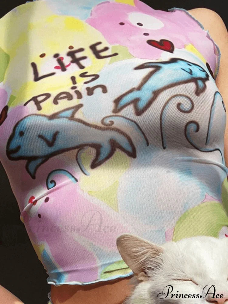 Cartoon Charming Pleated Skirt image 1
