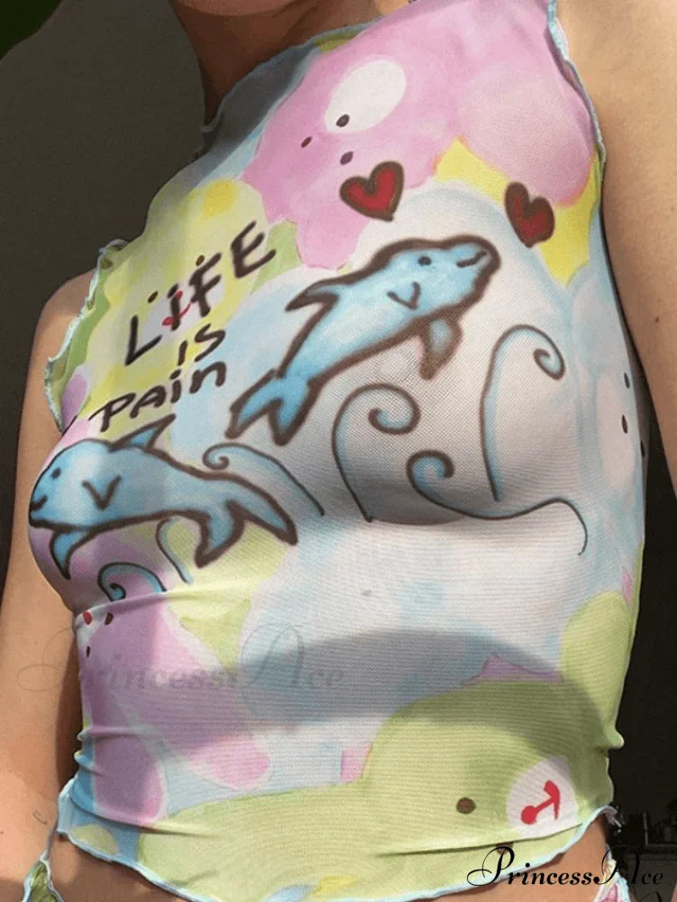 Cartoon Charming Pleated Skirt image 2