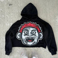 Cartoon Graphic Oversized Hoodie image 1