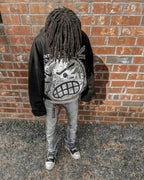 Cartoon Graphic Printed Hoodie image 4