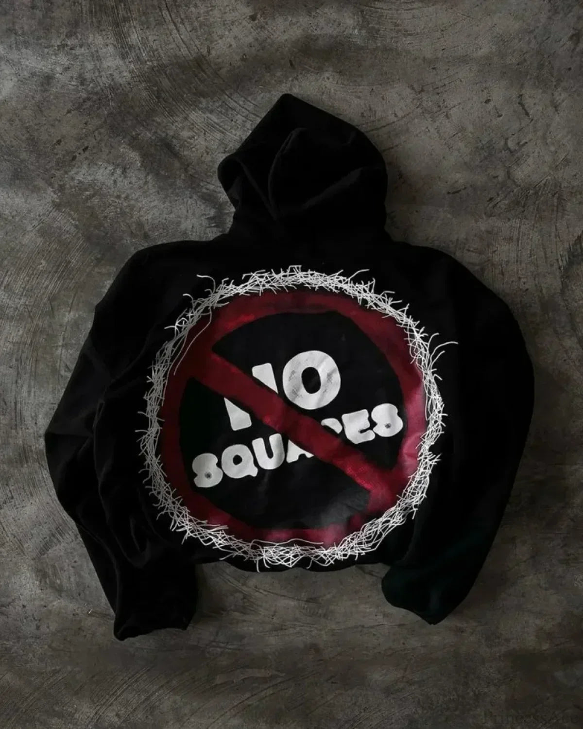 Cartoon Graphic Printed Hoodie image 6