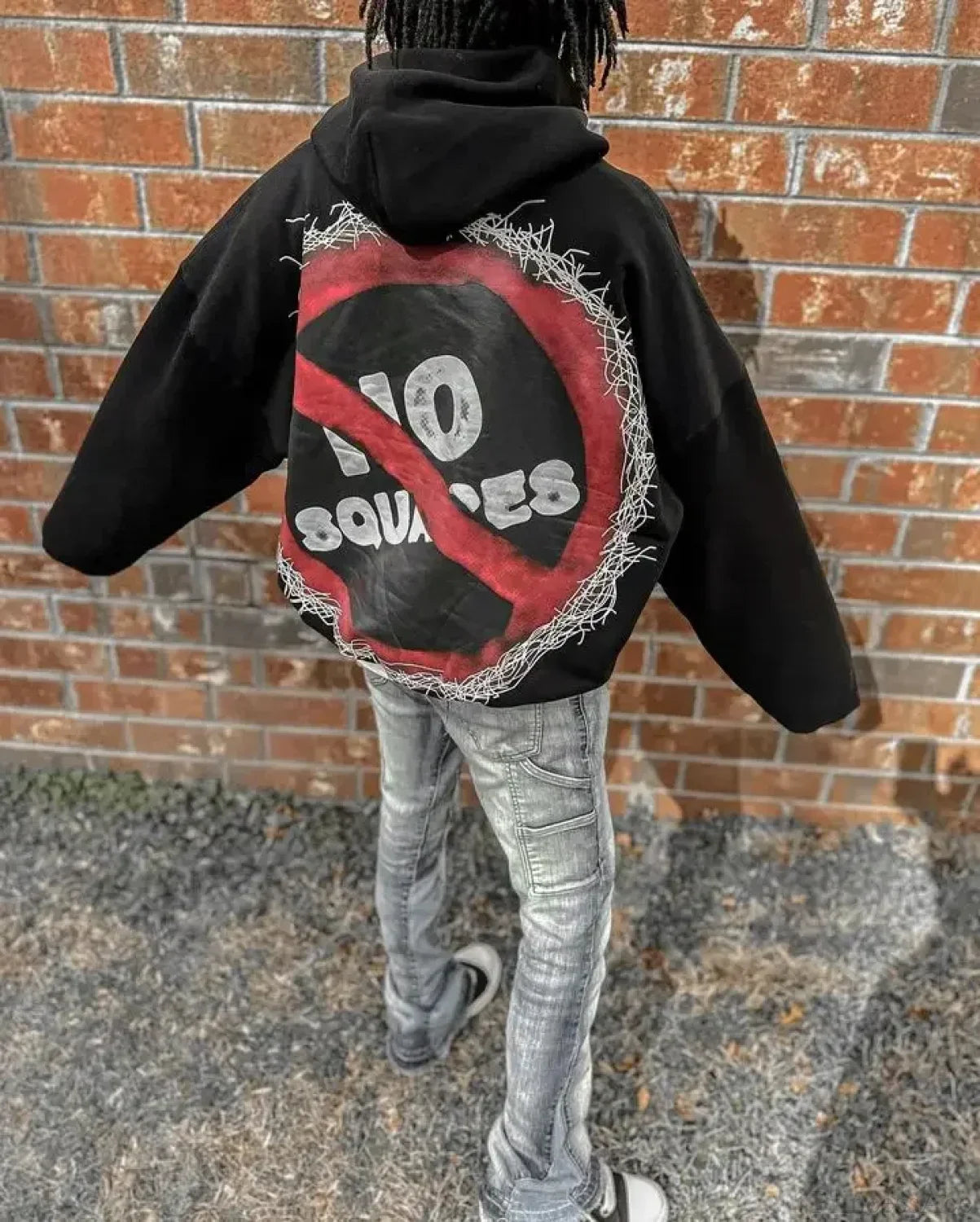 Cartoon Graphic Printed Hoodie image 1