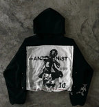 Cartoon Graphic Printed Hoodie image 8