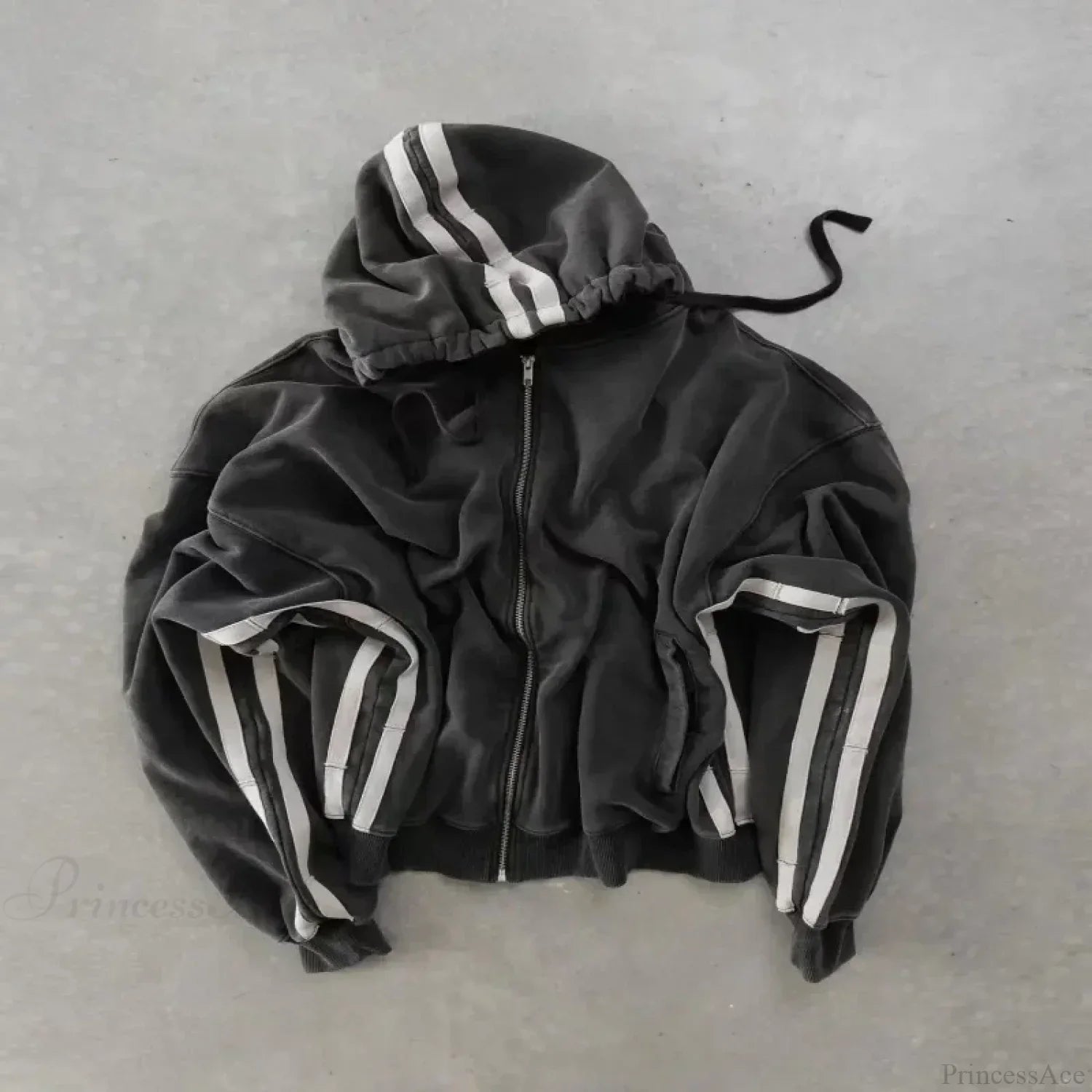 Cartoon Pattern Zipper Hoodie image 9