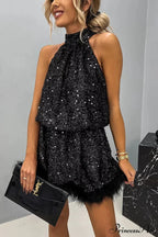 Casidy Sequin Stylish Mini Dress image 5