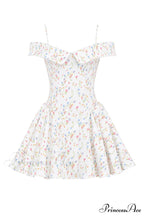 Cassia Floral Stylish Mini Dress image 11