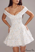 Cassia Floral Stylish Mini Dress image 2