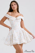 Cassia Floral Stylish Mini Dress image 1
