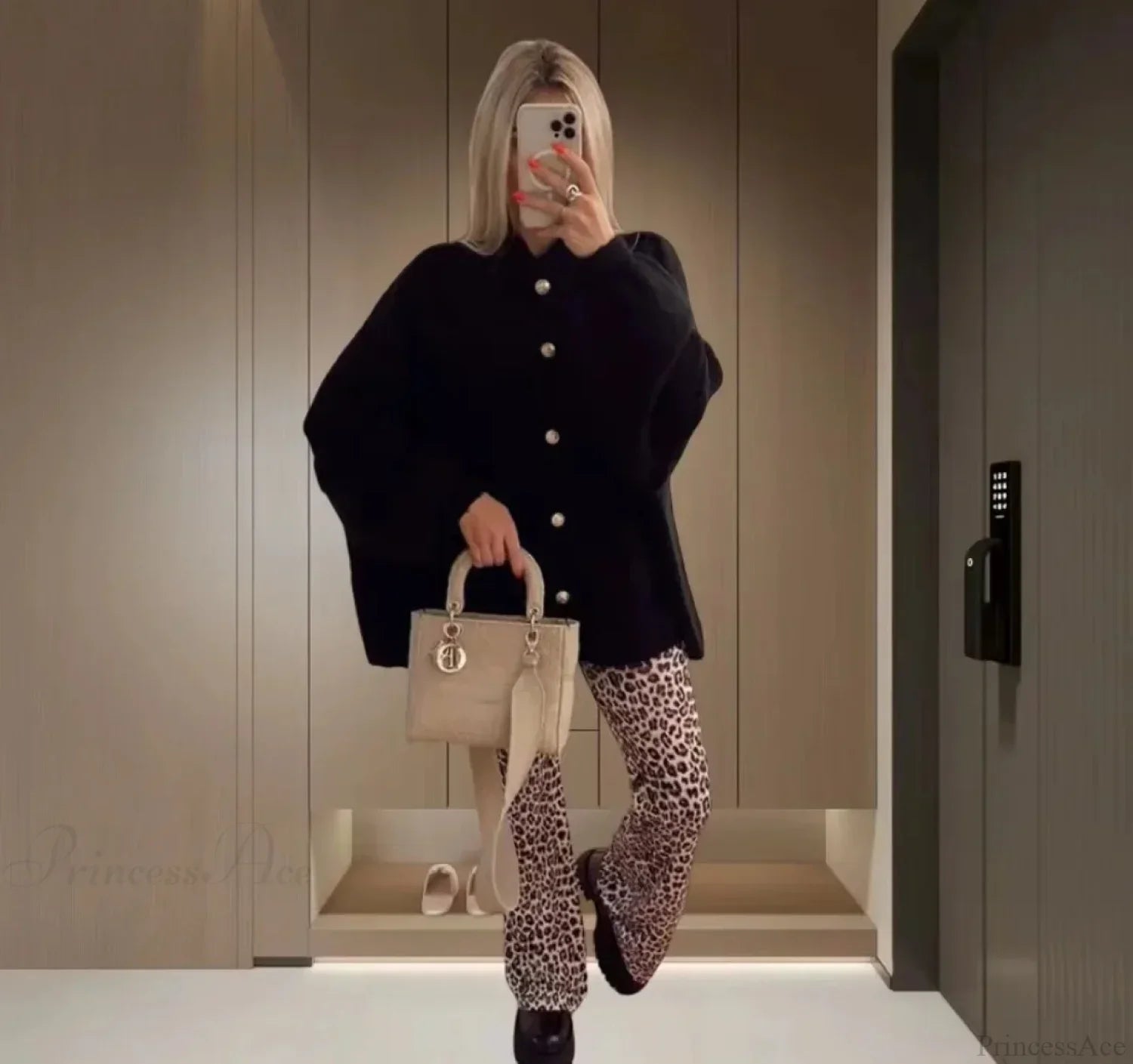 Casual Cozy Loose O-neck Elegant Solid Comfortable Lantern Sleeve Stylish Sweater image 4