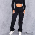 Slim Elastic High Waist Vintage Streetwear Jeans image 7