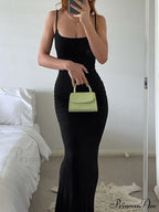 Casual Jersey Graceful Cami Long Dress image 4
