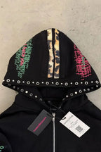 Casual Leopard Print Hoodie image 2
