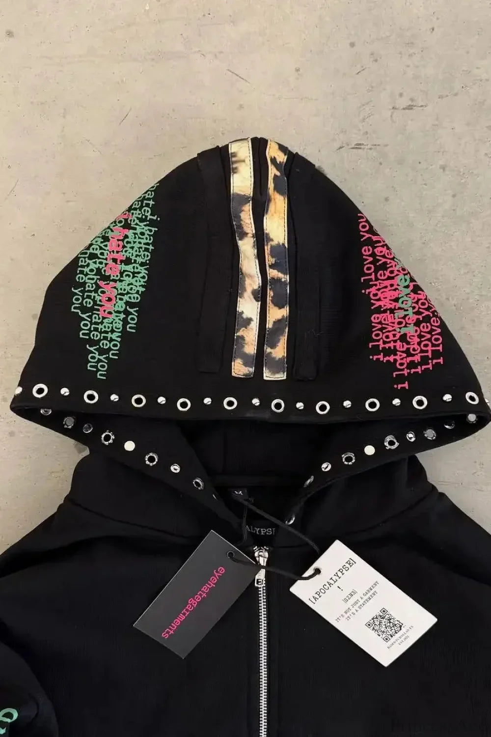 Casual Leopard Print Hoodie image 2