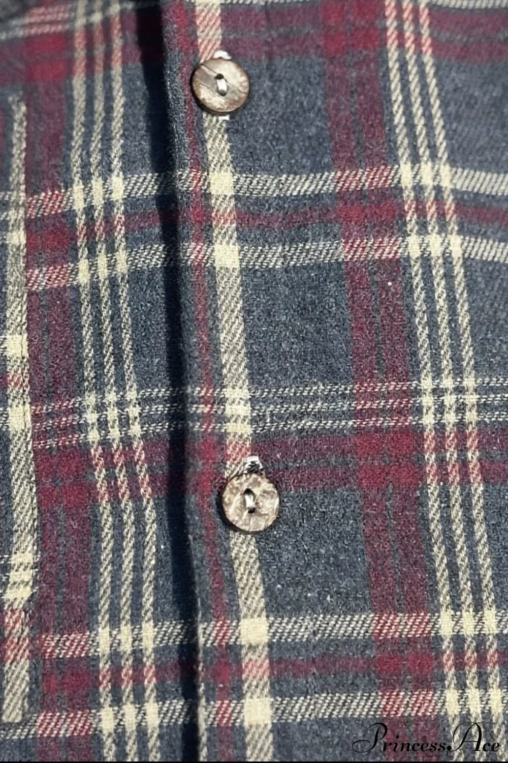 Casual Plaid Lapel Shirt Blouse image 4