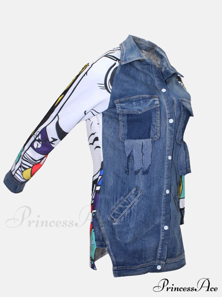 Casual Plaid Turndown Trendy Collar Shirt Coat image 5