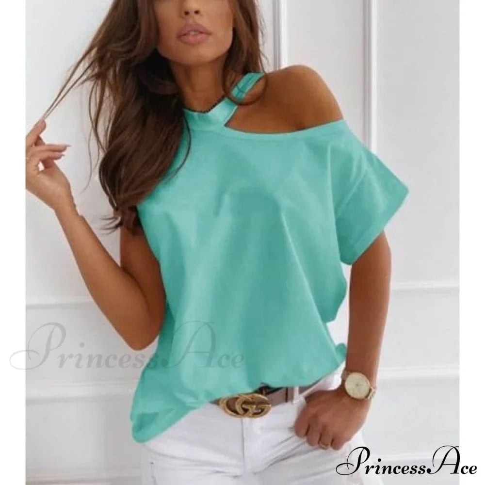 Casual Print Short Sleeve O-neck Tops image 16